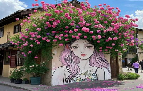 万源怎么设计网红打卡墙绘