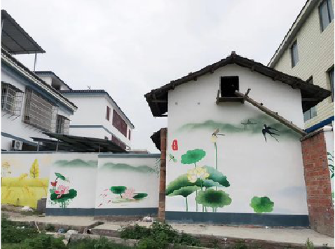 万源室外墙绘-从选材到保养。