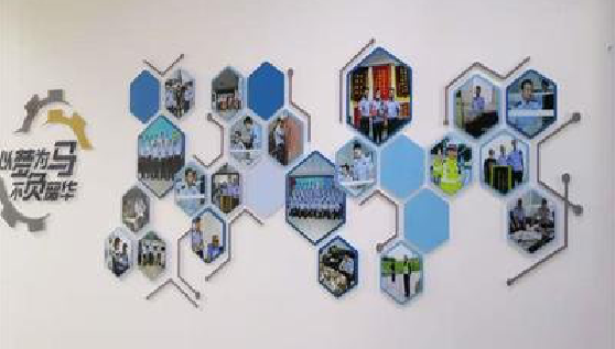 万源文化墙最常见的做法。