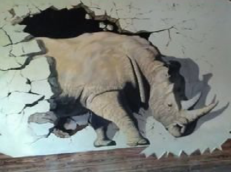 万源在墙绘中，如何绘制3D效果？