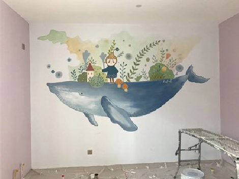 万源手绘墙的特点及优势。